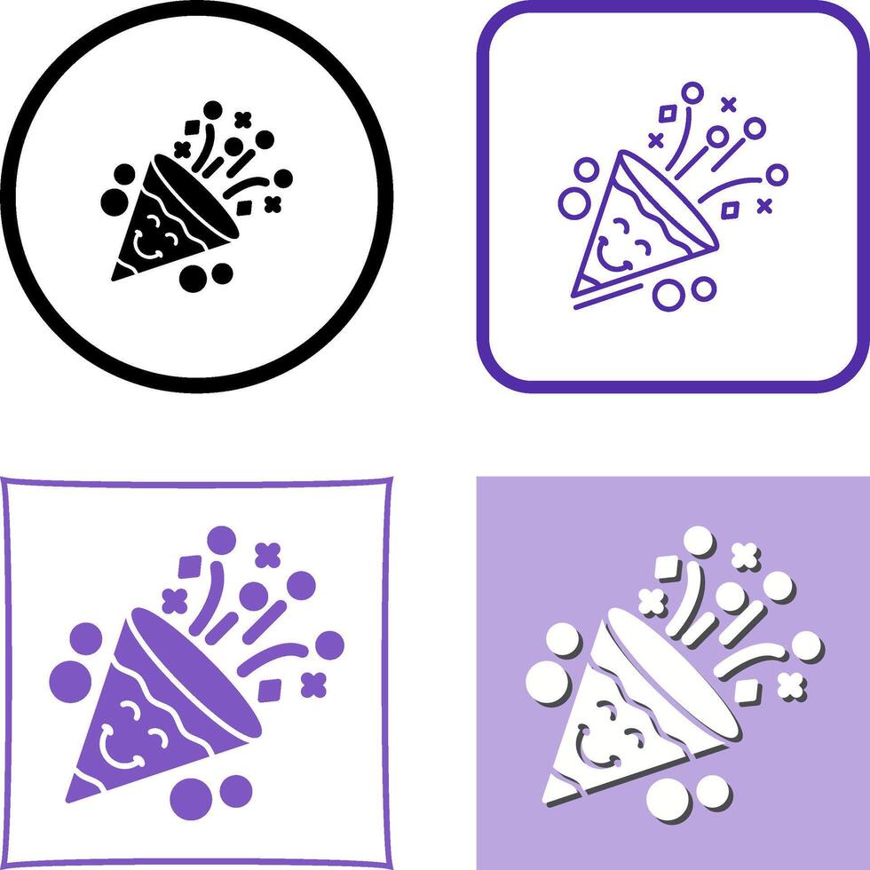 Poppers Icon Design vector
