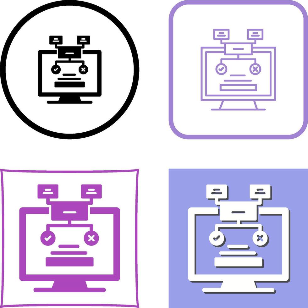 Methodology Icon Design vector