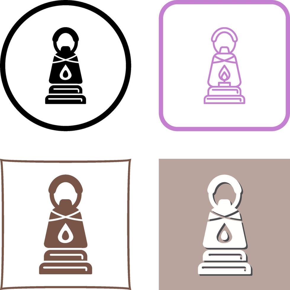 Lamp Icon Design vector