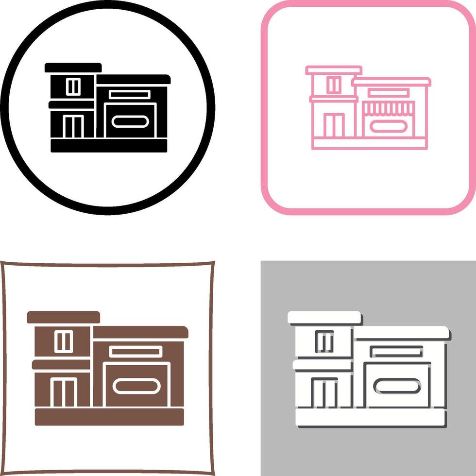 Restaurant Icon Design vector