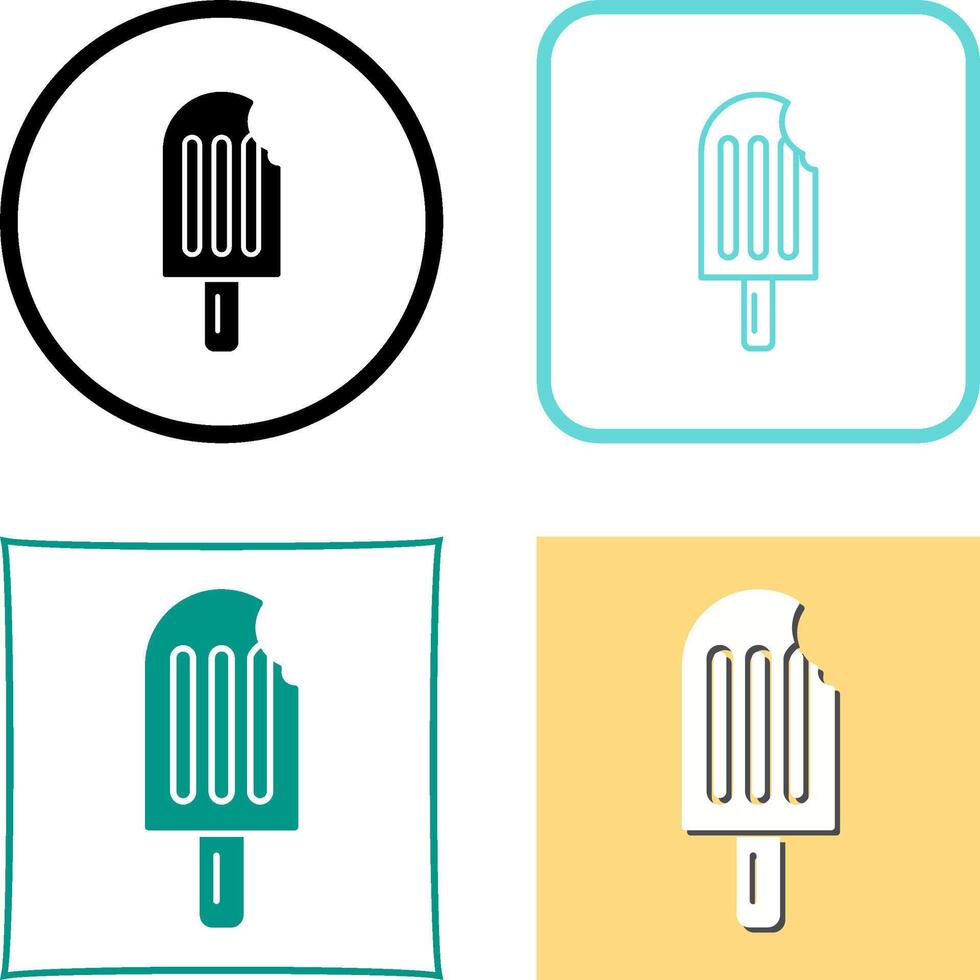 Ice Cream Icon Design vector