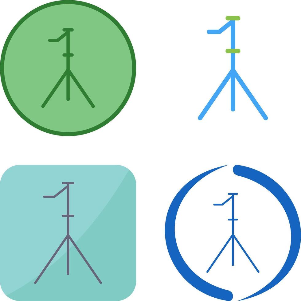 Unique Stand Icon Design vector