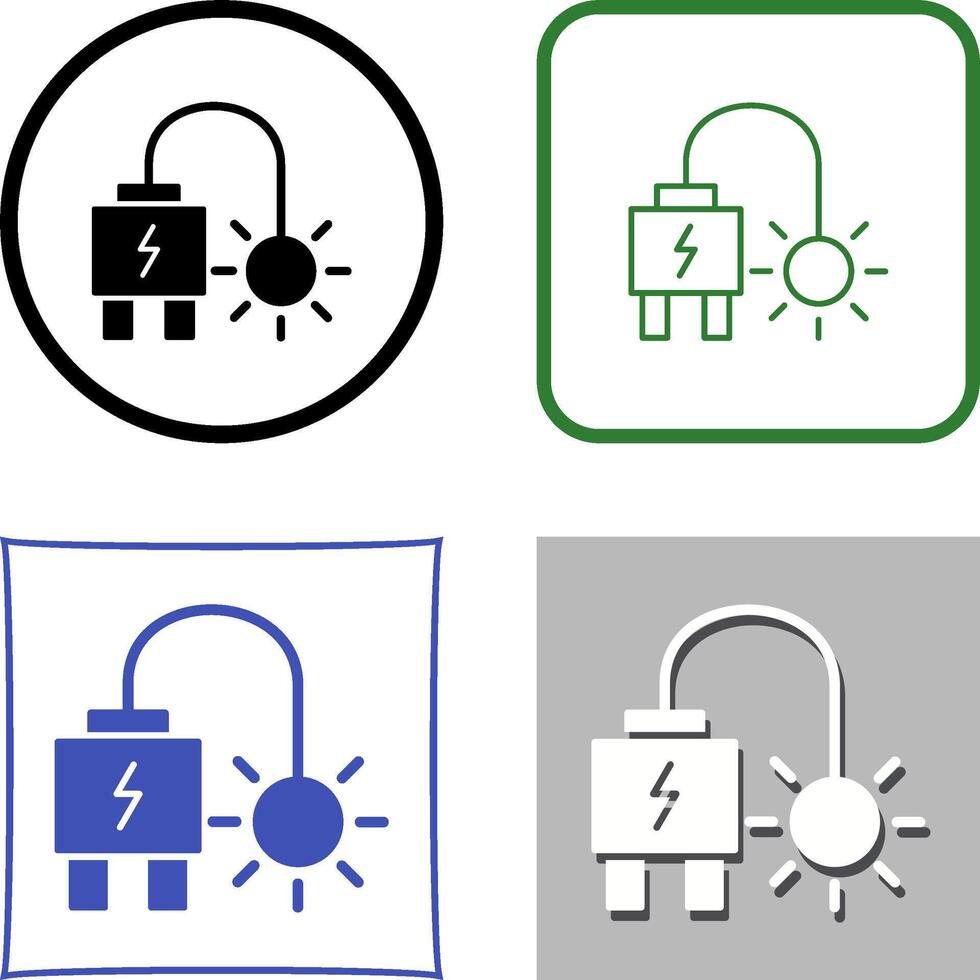 Plug Icon Design vector