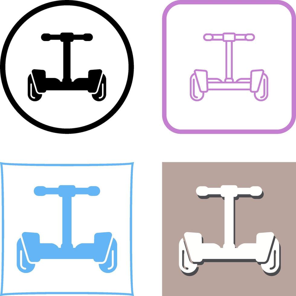 Hoverboard Icon Design vector