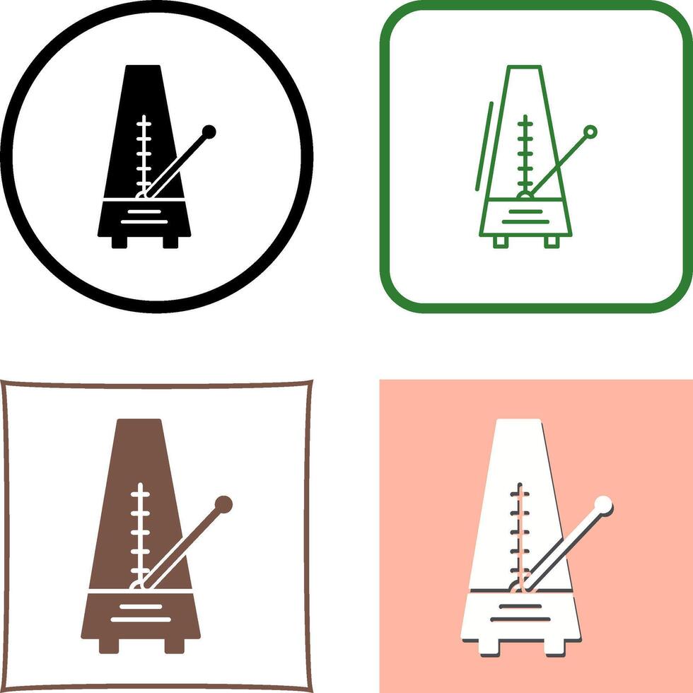 Metronome Icon Design vector