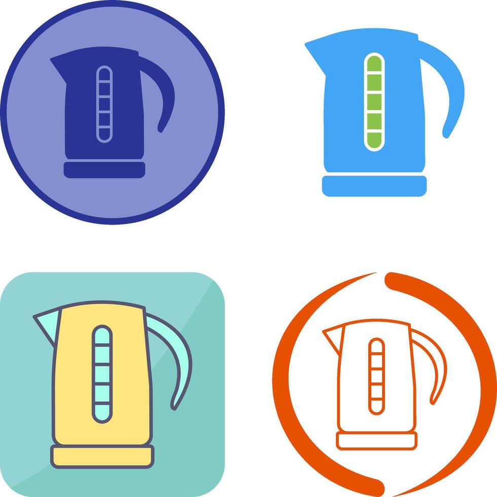 Kettle Icon Design vector