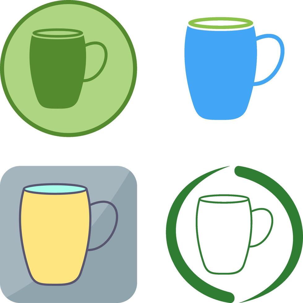 Mug Icon Design vector
