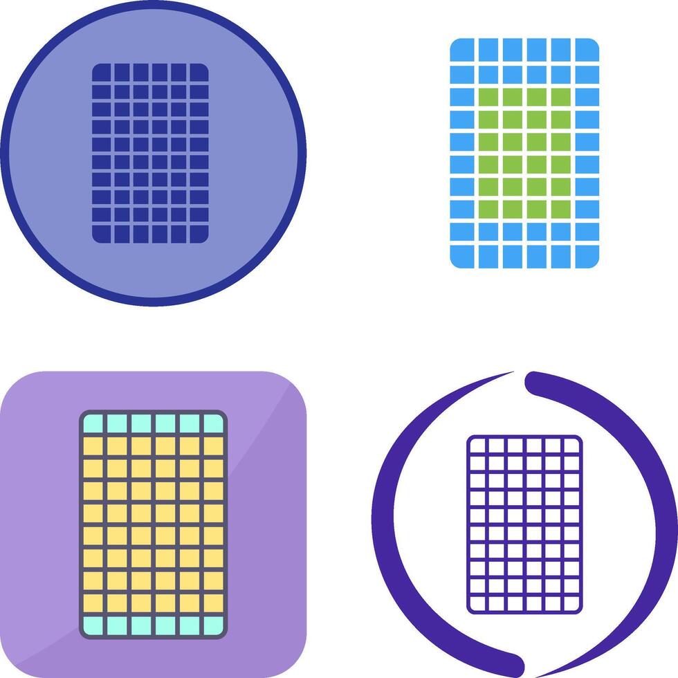 Card Backwards Icon Design vector