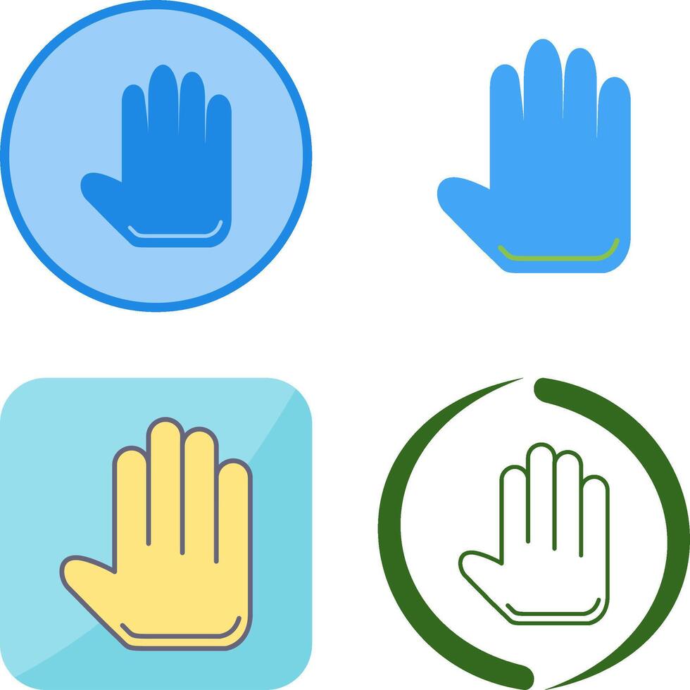 Unique Hand Tool Icon Design vector