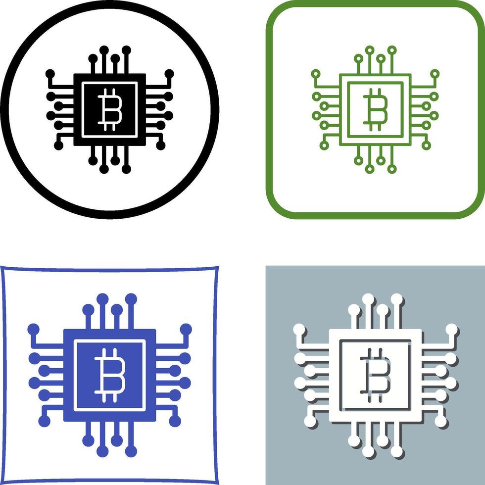 Chip Icon Design vector