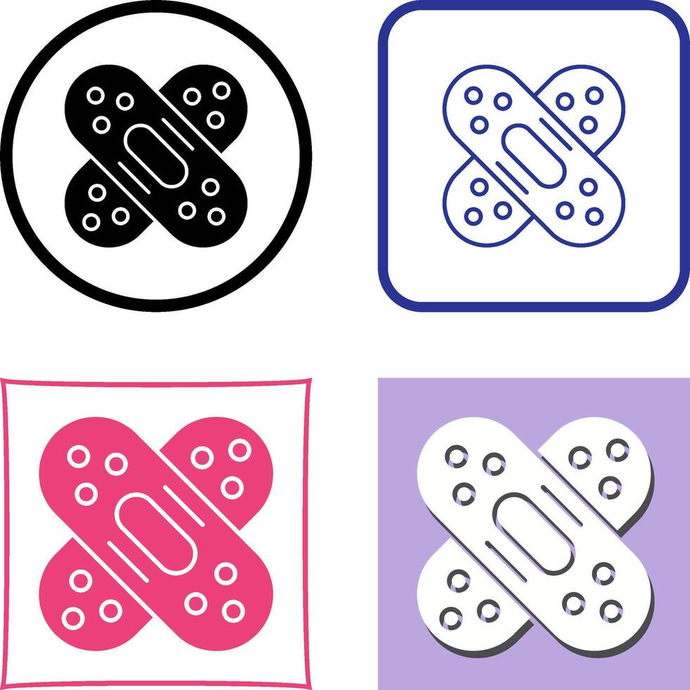 Bandage Icon Design vector