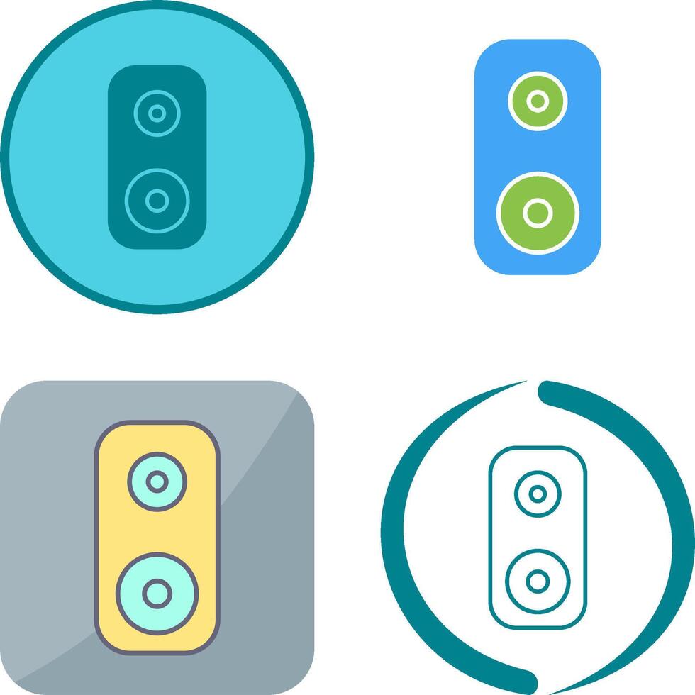 Speaker Icon Design vector
