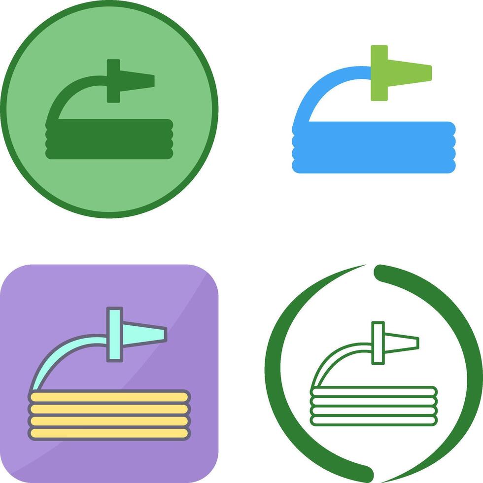 Unique Hose Icon Design vector