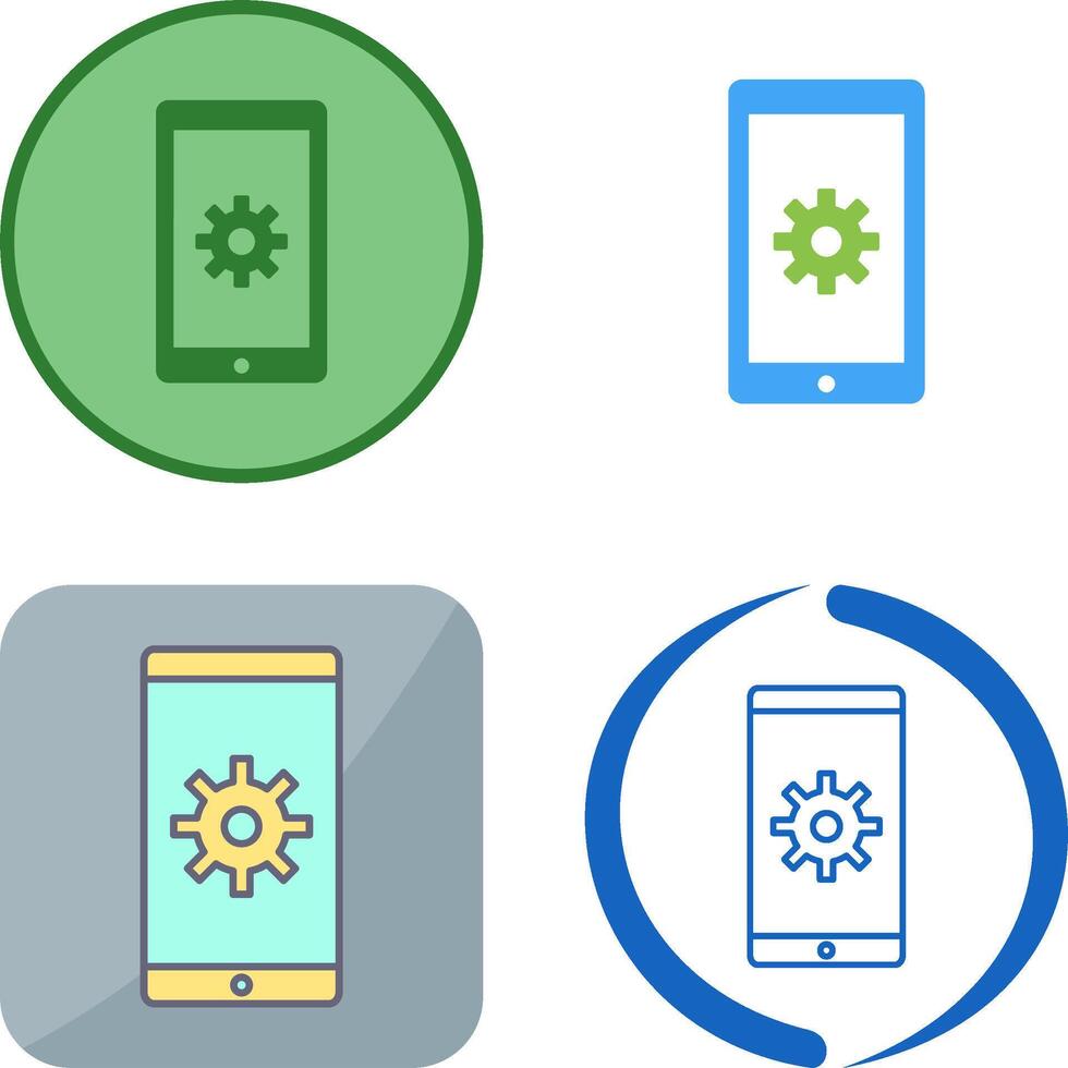Network Settings Icon Design vector