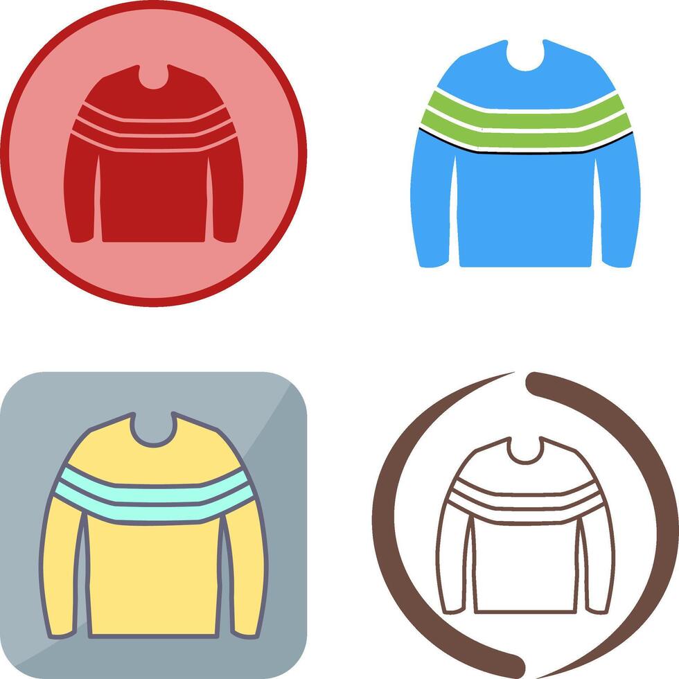 Sweater Icon Design vector