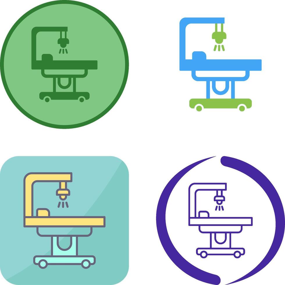 Operating Room Icon Design vector