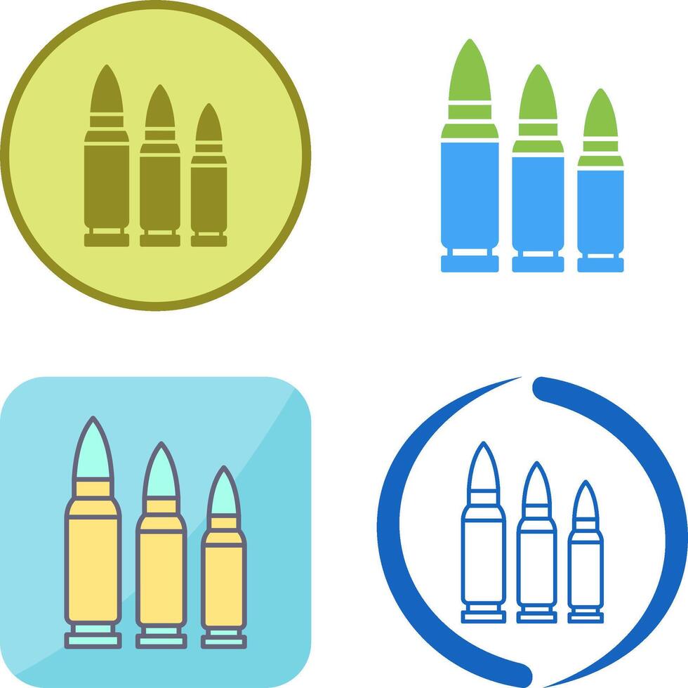 Bullets Icon Design vector
