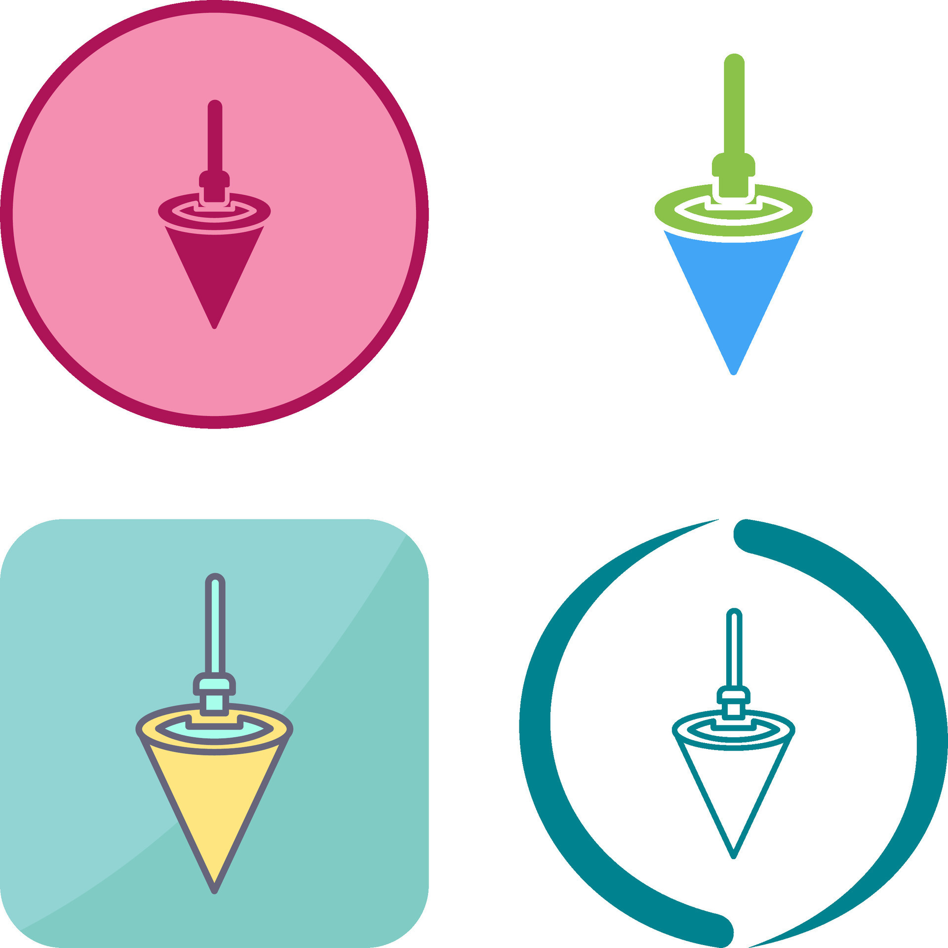 Plumb Bob Icon Design 45535449 Vector Art at Vecteezy