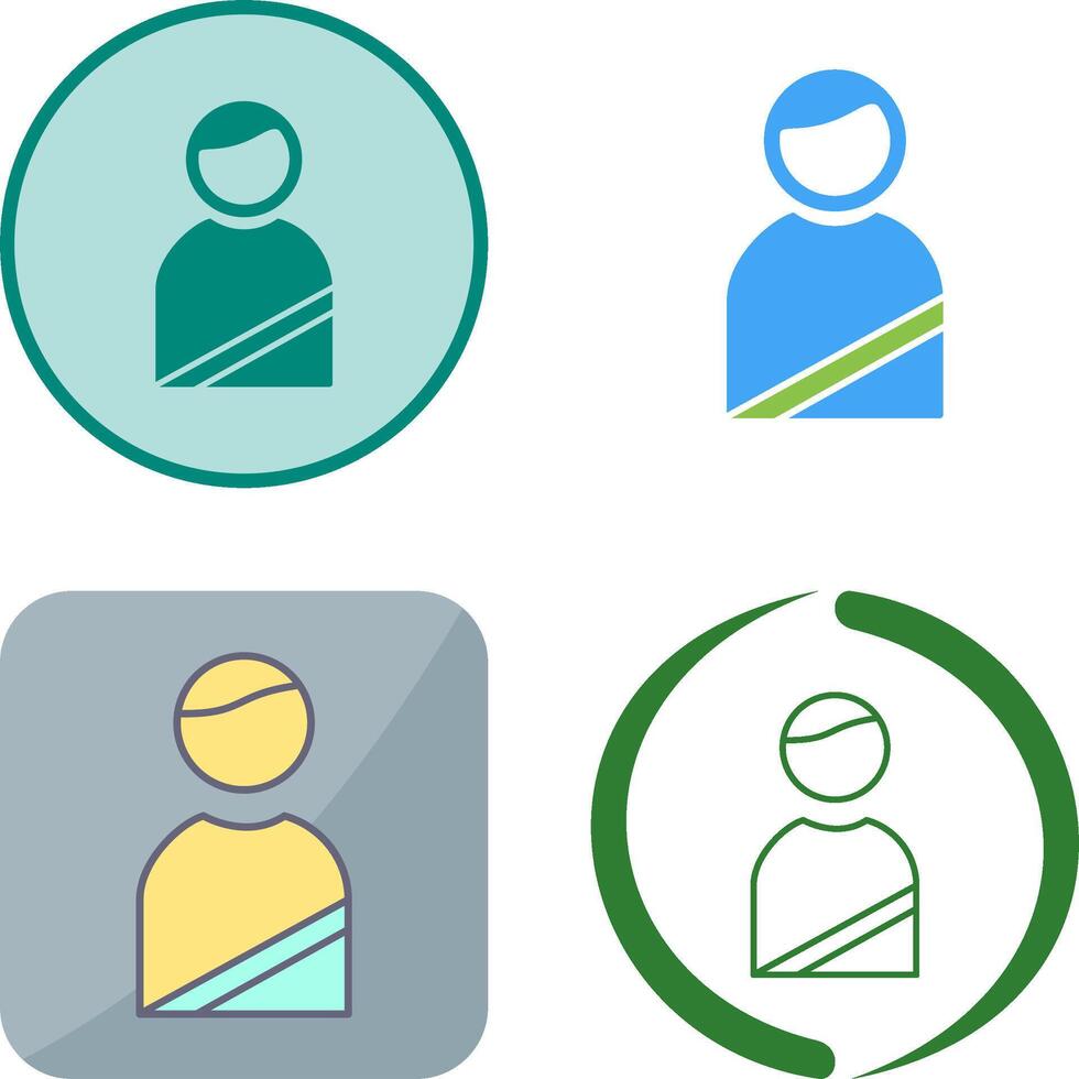 Member Icon Design vector