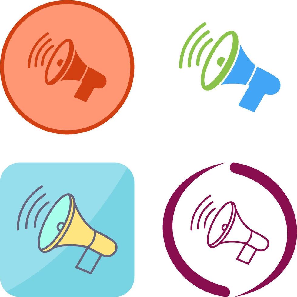 Announcing Icon Design vector