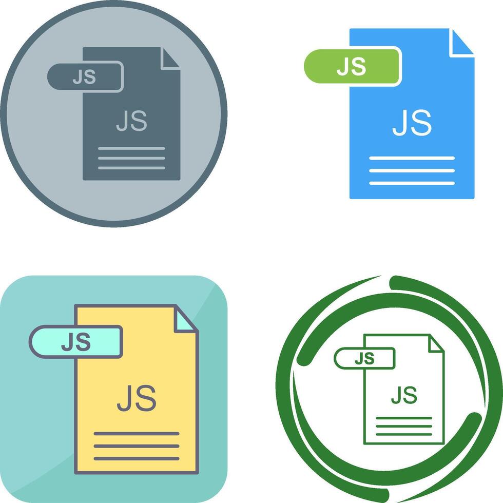 JS Icon Design vector