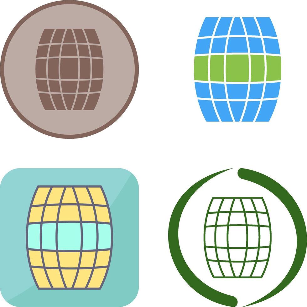Barrel Icon Design vector