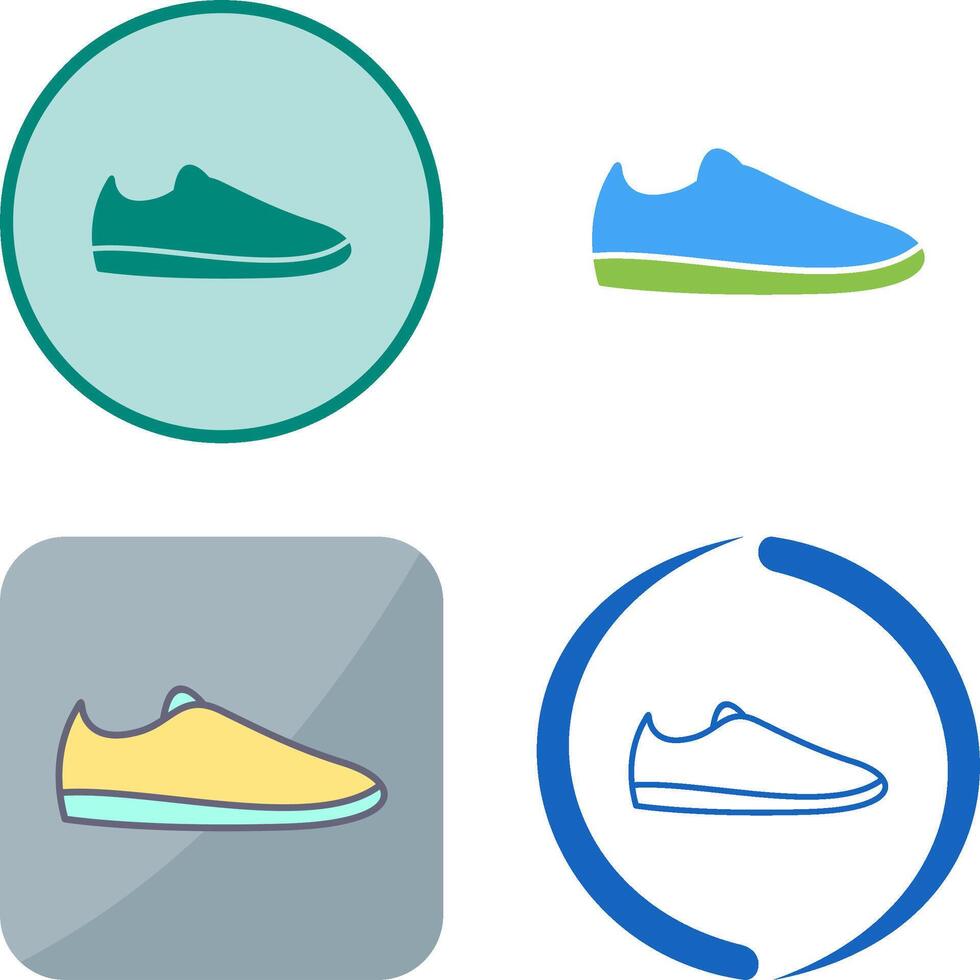 Casual Shoes Icon Design vector