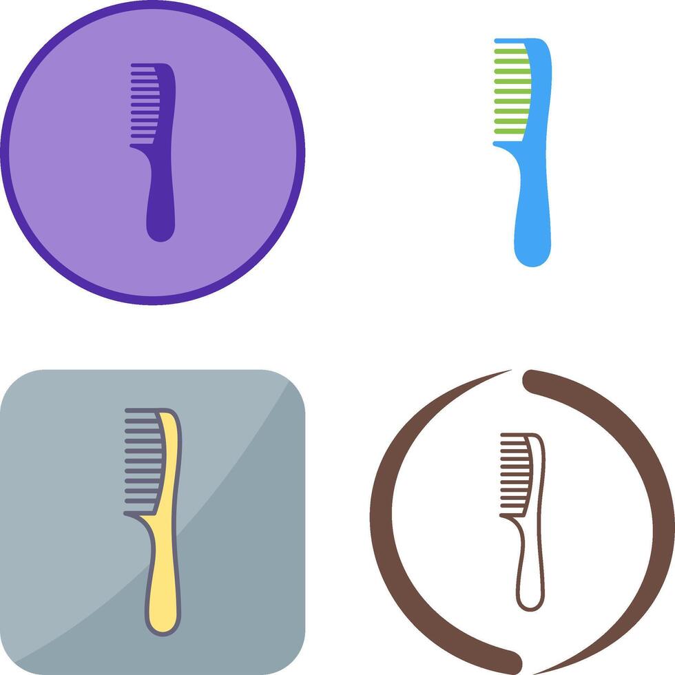 Comb Icon Design vector
