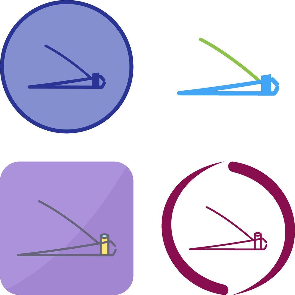Nailcutter Icon Design vector