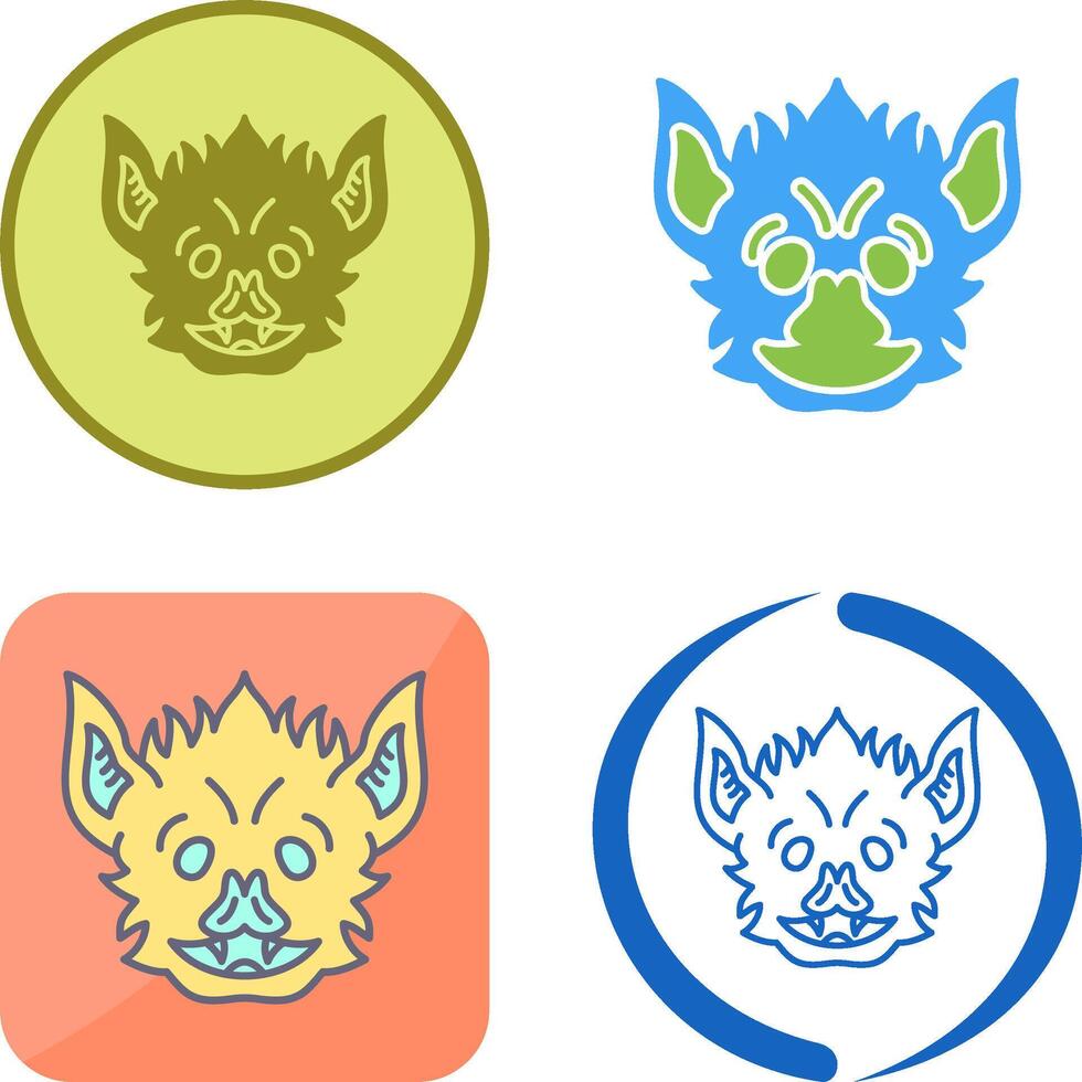 Bat Icon Design vector