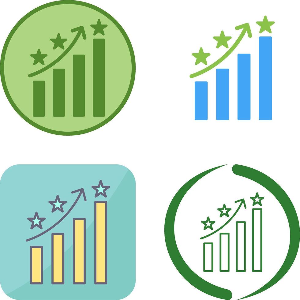 Unique Reputation Management Icon Design vector