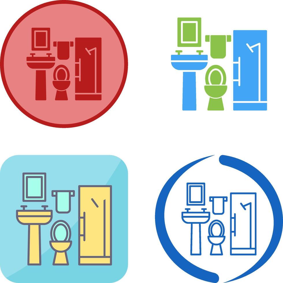 Bath Icon Design vector