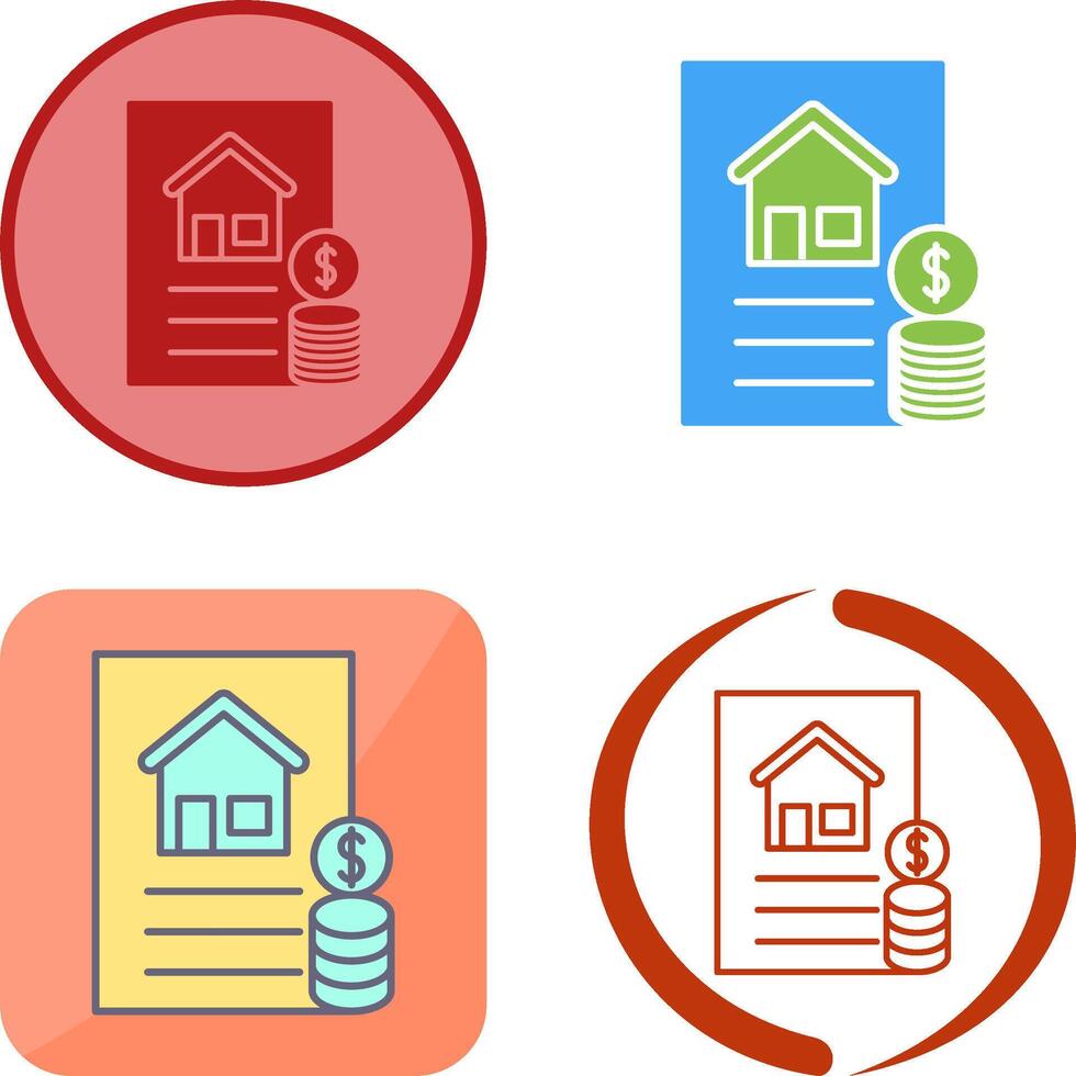 Financial Icon Design vector