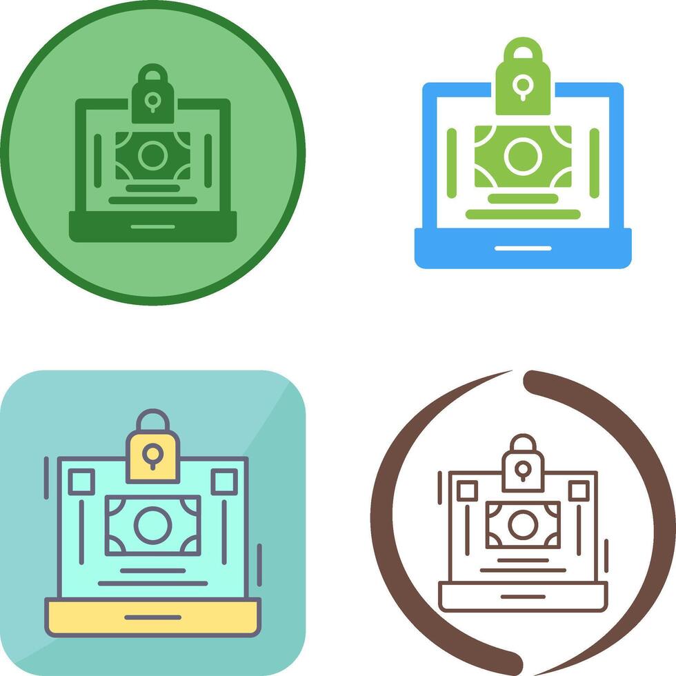 Secure Payment Icon Design vector