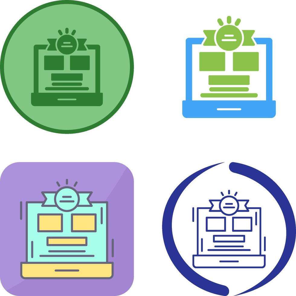 Best Offer Icon Design vector