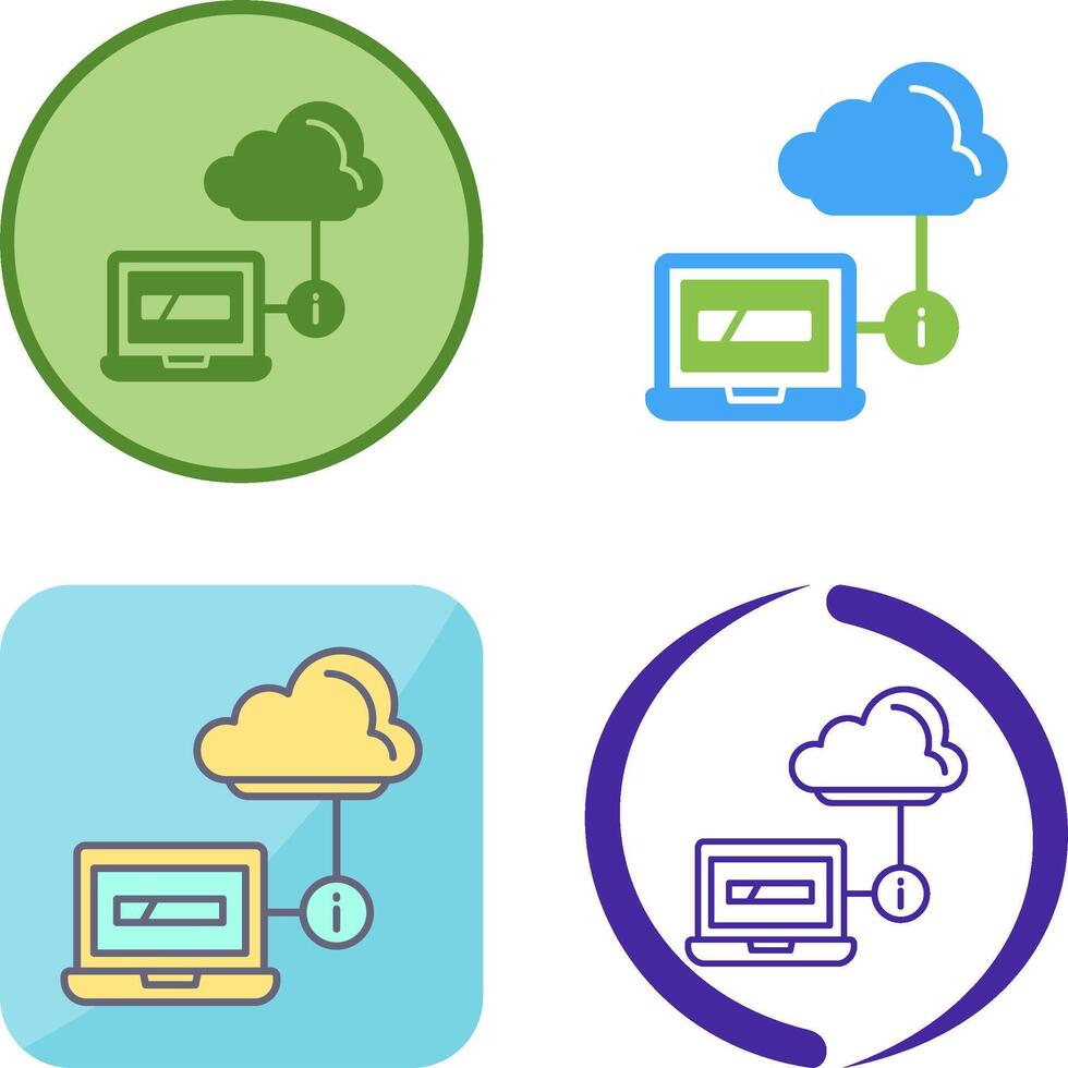 Laptop Icon Design vector