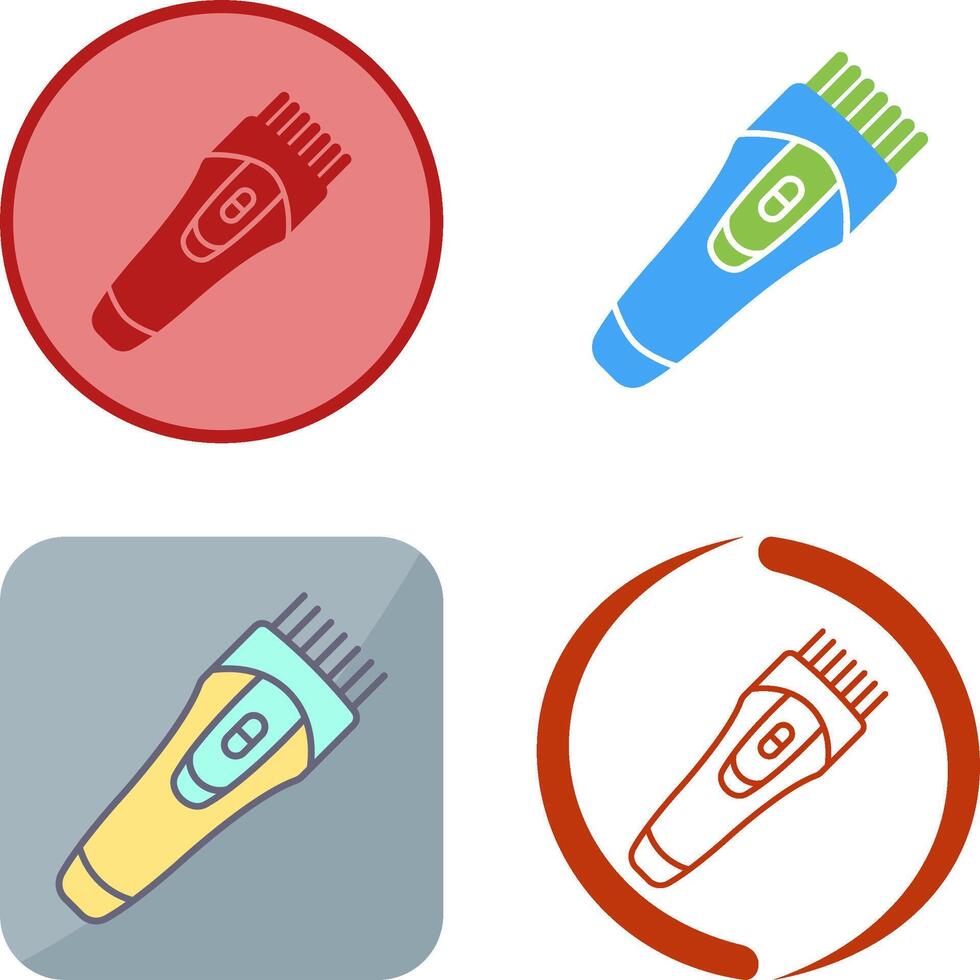 Trimmer Icon Design vector