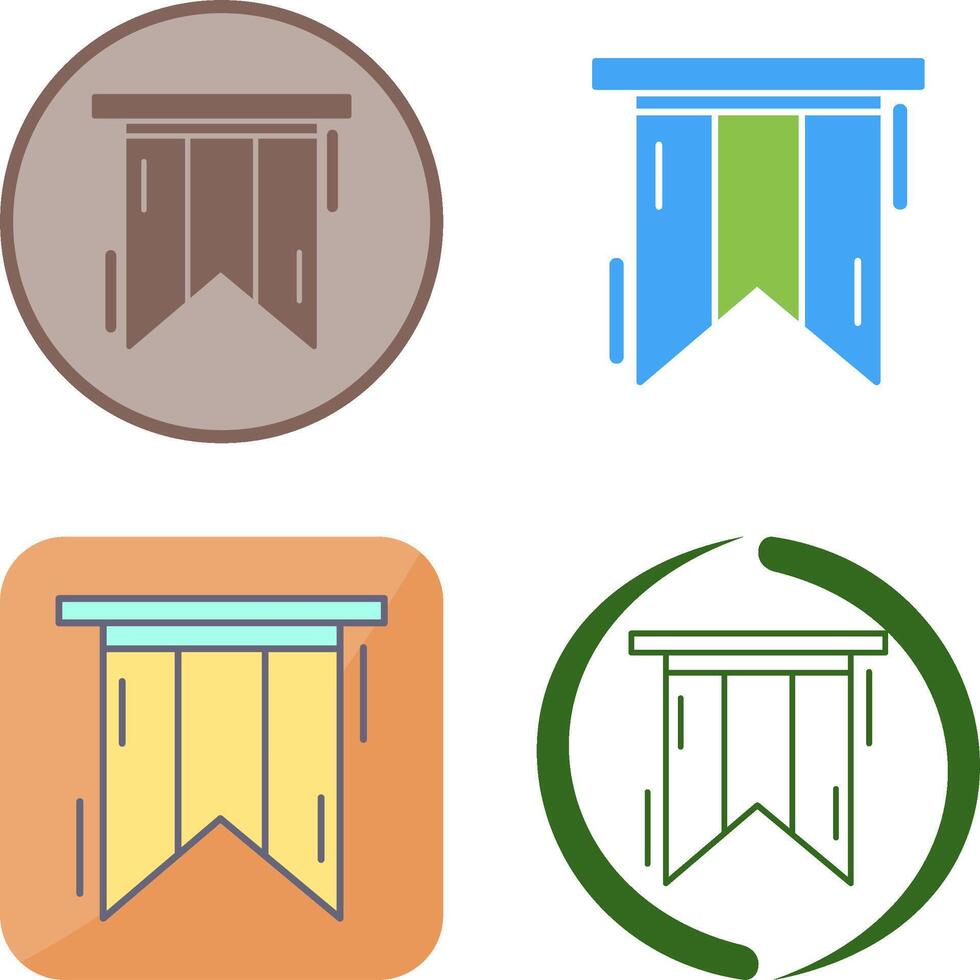 Bookmark Icon Design vector