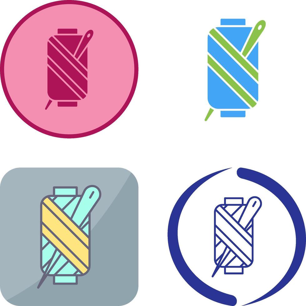 Needle Icon Design vector