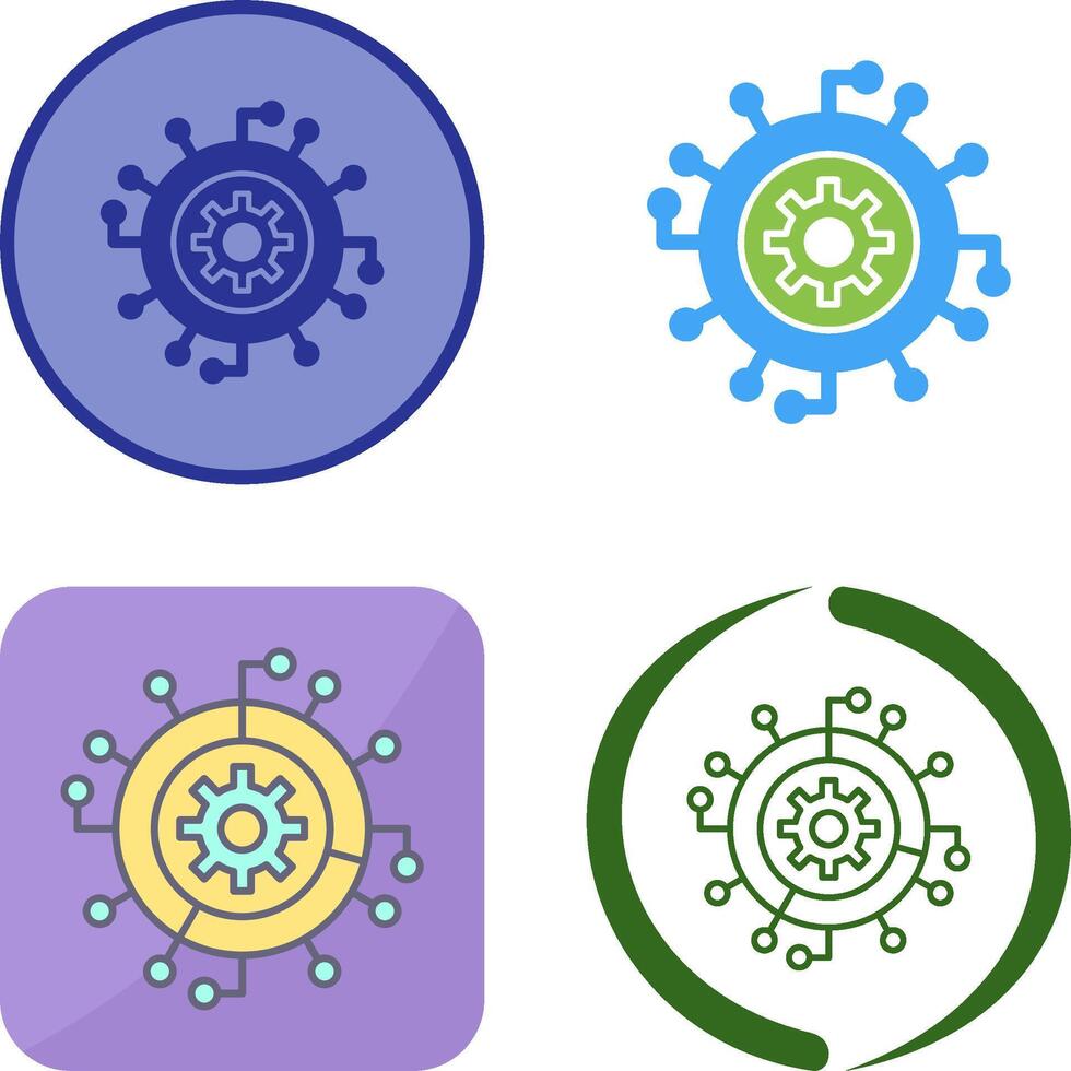 Progress Icon Design vector