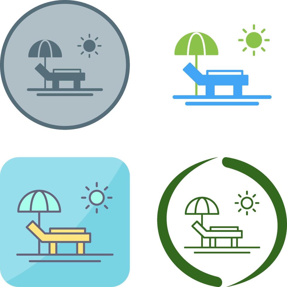 Hammock Icon Design vector
