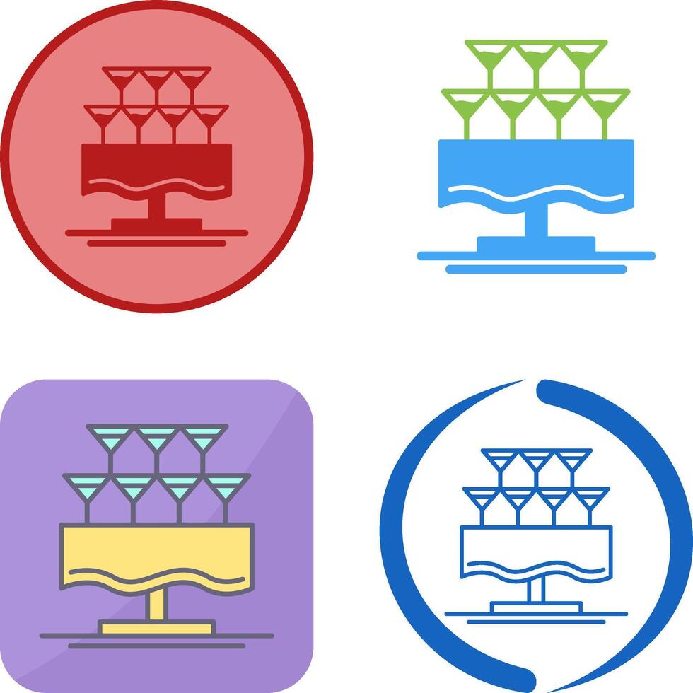 Glasses Icon Design vector