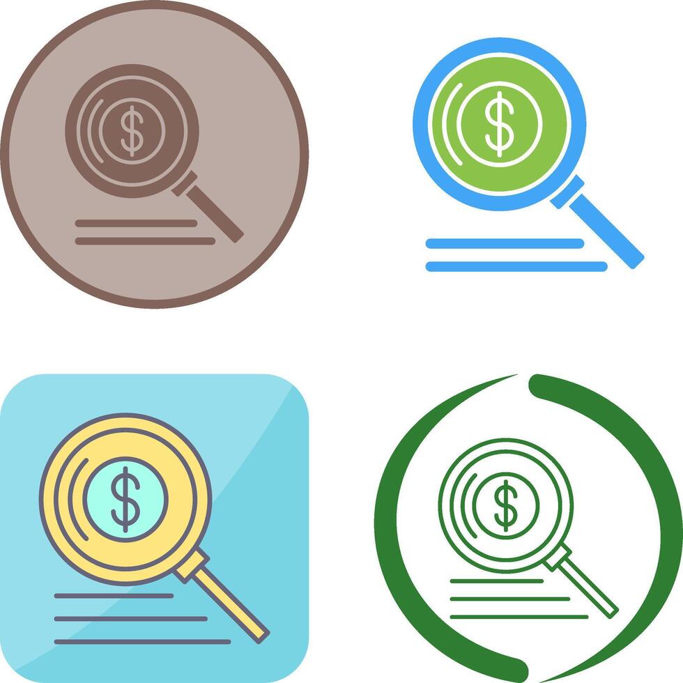 Search Icon Design vector