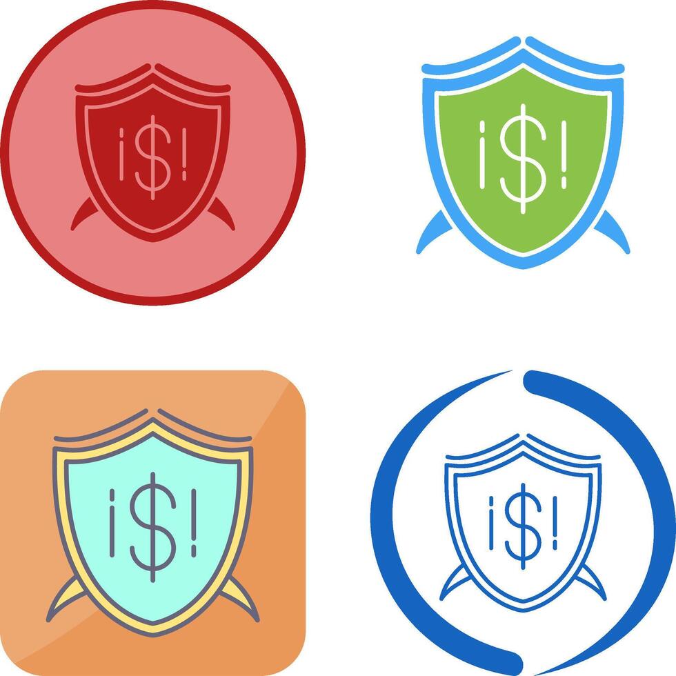 Shield Icon Design vector