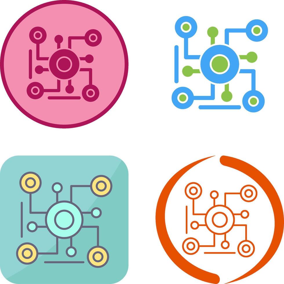 Connection Icon Design vector