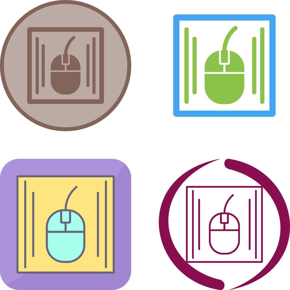 Mouse Icon Design vector