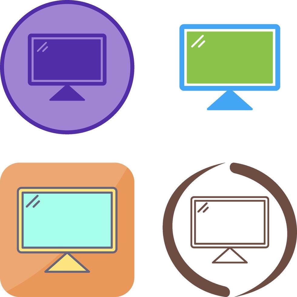 Computer Icon Design vector