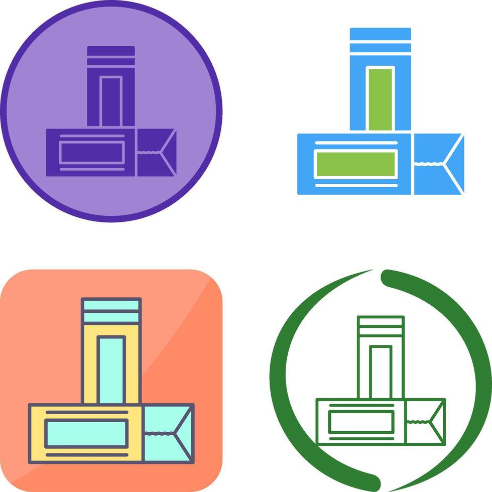 Chewing Gum Icon Design vector