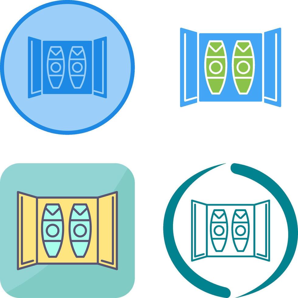 Cigar Box Icon Design vector