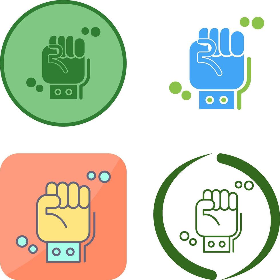 Fist Icon Design vector
